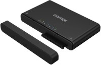 Купити кардридер / USB-хаб Unitek SolidForce+ USB-C to PCIe/NVMe M.2 SSD Enclosure plus SATA III Adapter with Offline Clone за ціною від 3970 грн.