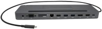 Купити кардридер / USB-хаб i-Tec USB-C Metal Ergonomic 4K 3x Display Docking Station with Power Delivery 85 W + i-tec Universal Charger 100 W за ціною від 5165 грн.