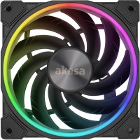 Купити система охолодження Akasa Soho AR 120mm ARGB Black за ціною від 1131 грн.
