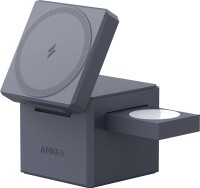 Купити зарядний пристрій ANKER MagGo Wireless Charging Station 15W 3-in-1 Cube  за ціною від 7799 грн.