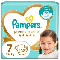 Купити підгузки Pampers Premium Care 7 (/ 32 pcs) за ціною від 685 грн.