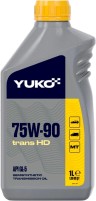 Купити трансмісійне мастило YUKO Trans HD 75W-90 1L за ціною від 284 грн.
