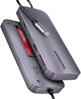 Купити кардридер / USB-хаб Axagon HMC-6GM2 за ціною від 4180 грн.