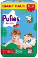 Купити підгузки Pufies Fashion & Nature Pants 6 (/ 56 pcs) за ціною від 729 грн.