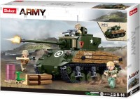 Купити конструктор Sluban M4A3(76W) Medium Tank M38-B1110  за ціною від 1141 грн.