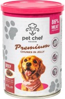 Купить корм для собак Pet Chef Premium Adult Beef 415 g: цена от 79 грн.