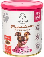 Купити корм для собак Pet Chef Premium Adult Meat Mix 800 g за ціною від 104 грн.
