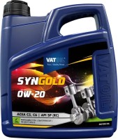 Купить моторне мастило VatOil SynGold 0W-20 4L: цена от 2135 грн.