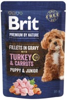 Купити корм для собак Brit Premium Puppy Turkey/Carrots in Gravy 85 g за ціною від 39 грн.
