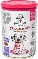 Купить корм для собак Pet Chef Premium Adult Turkey 415 g: цена от 79 грн.