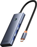 Купити кардридер / USB-хаб BASEUS UltraJoy Series 7-Port Hub Docking Station  за ціною від 999 грн.