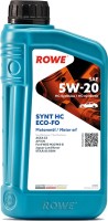 Купить моторне мастило Rowe Hightec Synt HC ECO-FO 5W-20 1L: цена от 380 грн.