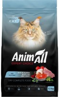 Купити корм для кішок AnimAll Cat Adult Salmon/Fish/Turkey 12 kg за ціною від 3500 грн.