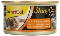Купити корм для кішок GimCat ShinyCat Jelly Tuna/Chicken/Malt 70 g  за ціною від 93 грн.