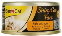 Купити корм для кішок GimCat ShinyCat Fillet Chicken/Mango 70 g  за ціною від 74 грн.