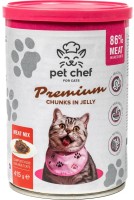 Купити корм для кішок Pet Chef Cat Premium Adult Meat Mix 415 g за ціною від 60 грн.