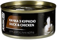 Купити корм для кішок AnimAll Cat Adult Duck with Chicken 80 g  за ціною від 45 грн.