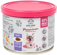 Купить корм для кішок Pet Chef Cat Premium Adult Turkey 200 g: цена от 39 грн.