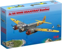 Купити збірна модель ICM Ju 88 WWII USAAF/RAF Bomber (1:48) за ціною від 1980 грн.
