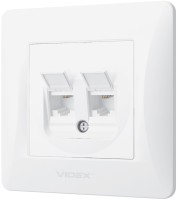 Купити розетка Videx VF-BNSK2TF3-W  за ціною від 100 грн.