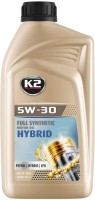 Купити моторне мастило K2 Motor Oil 5W-30 Hybrid 1L за ціною від 251 грн.