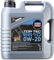 Купить моторне мастило Liqui Moly Top Tec 6610 0W-20 4L: цена от 2790 грн.