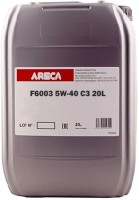 Купить моторное масло Areca F6003 5W-40 C3 20L по цене от 7454 грн.