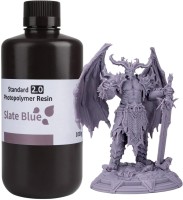 Купить пластик для 3D друку Elegoo Standard Resin V2.0 Slate Blue 1kg: цена от 1199 грн.