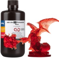 Купити пластик для 3D друку Elegoo ABS-Like Resin V3.0 Red 1kg  за ціною від 1299 грн.