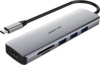 Купити кардридер / USB-хаб Boyye UC-602 за ціною від 527 грн.