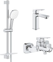 Купити набір змішувачів Grohe Cubeo UA125246M  за ціною від 9982 грн.