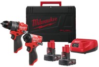 Купити набір електроінструменту Milwaukee M12 FPP2A2-602X за ціною від 31047 грн.