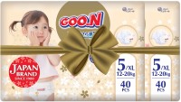Купити підгузки Goo.N Premium Soft Diapers XL (/ 80 pcs) за ціною від 1259 грн.