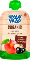 Купить дитяче харчування Chudo Chado Organic Fruit Puree 6 90: цена от 40 грн.