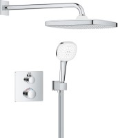 Купити душова система Grohe Grohtherm Tempesta Cube 250 1039950000 за ціною від 30906 грн.
