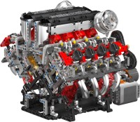 Купити конструктор Mould King F488 Supercar V8 Engine 10130 за ціною від 4950 грн.
