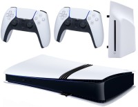 Купити ігрова приставка Sony PlayStation 5 Pro + Gamepad + Game + Disc Drive за ціною від 35799 грн.
