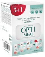 Купить корм для собак Optimeal Complete Canned Multi Taste 400 g: цена от 108 грн.