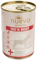Купити корм для собак Nuevo Adult Dog Sensitive Canned with Beef 400 g за ціною від 145 грн.