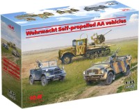 Купить збірна модель ICM Wehrmacht Self-Propelled AA Vehicles (1:35): цена от 3144 грн.
