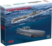 Купить збірна модель ICM K-Verbande Midget Submarines (1:72): цена от 915 грн.
