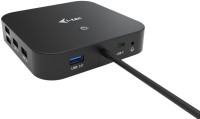 Купити кардридер / USB-хаб i-Tec USB-C HDMI DP Docking Station with Power Delivery 100 W за ціною від 4803 грн.