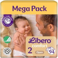 Купити підгузки Libero Comfort 2 (/ 94 pcs) за ціною від 949 грн.