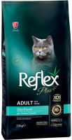 Купить корм для кішок Reflex Plus Adult Sterilised Chicken 15 kg: цена от 3301 грн.