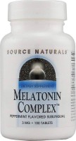 Купити амінокислоти Source Naturals Sleep Science Melatonin Complex (Melatonin Complex 100 loz) за ціною від 782 грн.