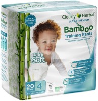 Купити підгузки Clearly Herbal Bamboo Pants 4 (/ 20 pcs) за ціною від 314 грн.