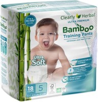 Купити підгузки Clearly Herbal Bamboo Pants 5 (/ 18 pcs) за ціною від 314 грн.