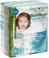 Купити підгузки Clearly Herbal Bamboo Pants 6 (/ 16 pcs) за ціною від 314 грн.