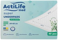 Купити підгузки ActiLife Med Super Underpads 60x60 (/ 30 pcs) за ціною від 219 грн.
