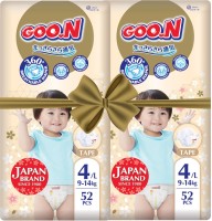 Купити підгузки Goo.N Premium Soft Diapers L (/ 104 pcs) за ціною від 1258 грн.